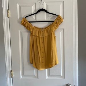 Off the shoulder blouse